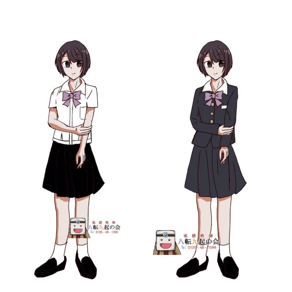 藤枝順心中学校制服